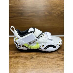 Nike Cycling Shoes Womens Sz 7 White Leopard Superrep Indoor Spinning CJ0775